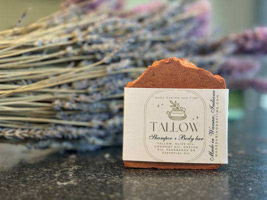 Tallow Shampoo Bars 3 oz