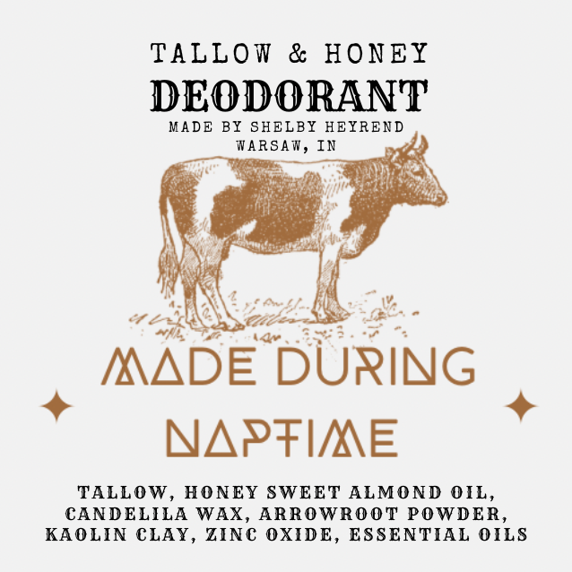 Tallow Deodorant